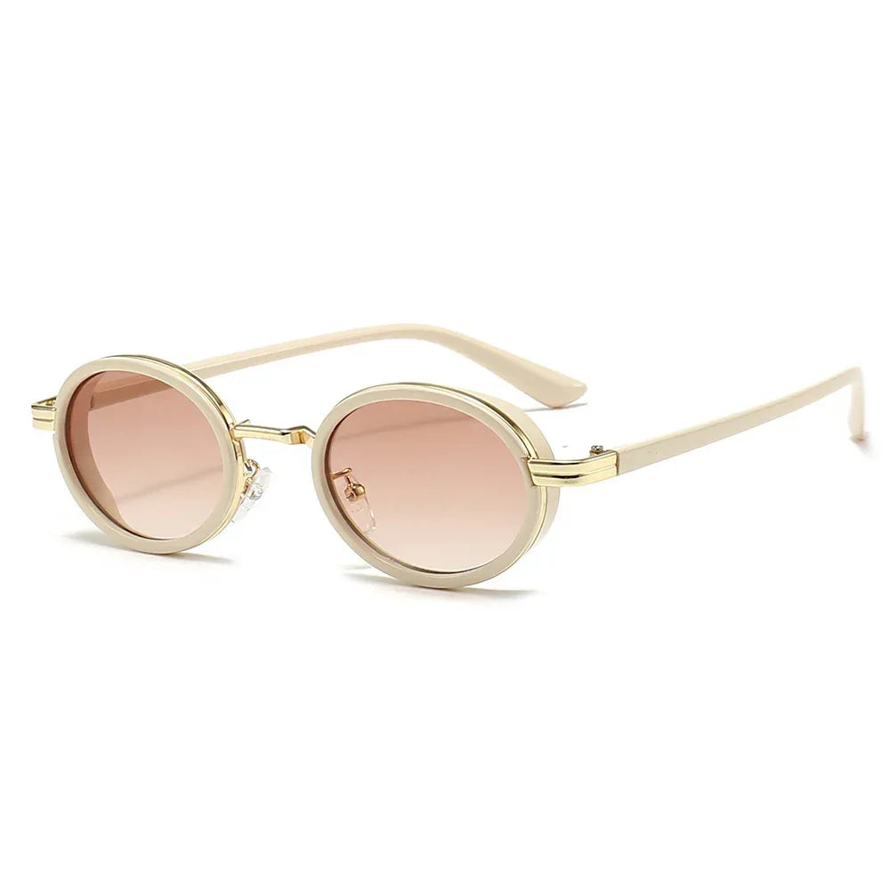 retro-style-steampunk-metal-oval-small-sunglasses - Viexta