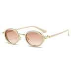 retro-style-steampunk-metal-oval-small-sunglasses - Viexta