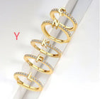 s925-sterling-silver-micro-inlaid-letters-ring - Viexta