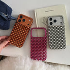 New Electroplated Hollow Bead iPhone Case - Viexta