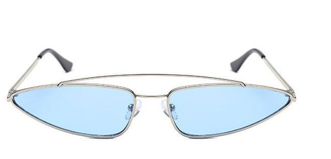 New double metal frame vintage sunglasses