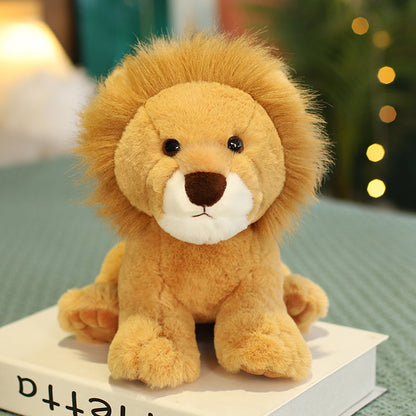 Cute Simulation Lion Doll Plush Toys