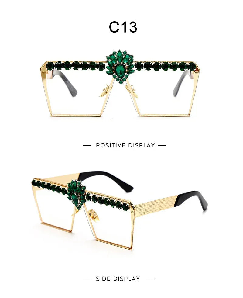 Ladies Fashion Square Sunglasses - Viexta