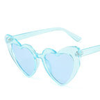 Large Frame Heart Statement Glasses - Viexta