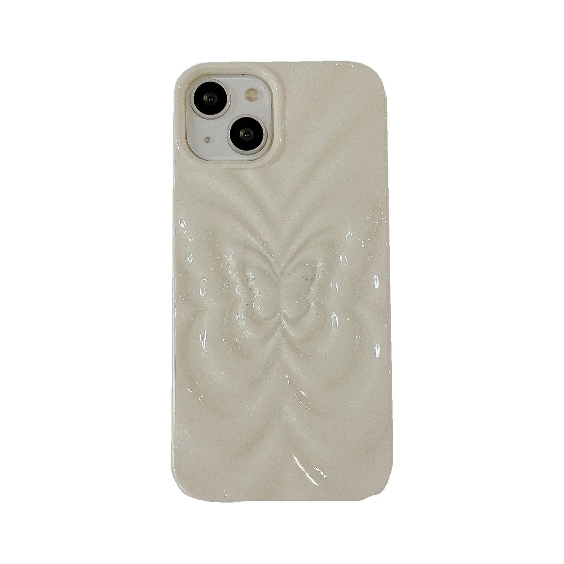 Solid Color Three-dimensional Butterfly Phone Case - Viexta