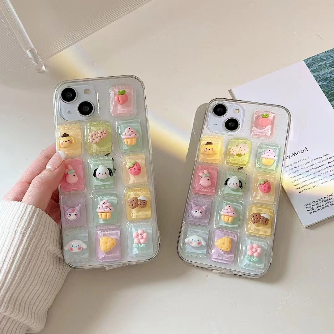 Creative Adhesive Candy iPhone Shell
