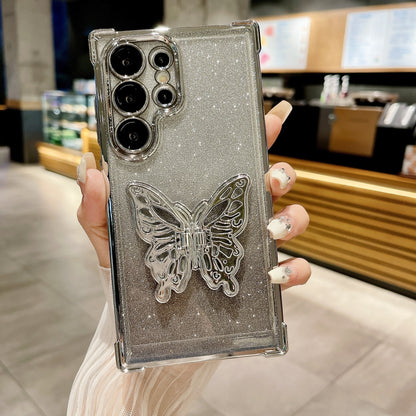 Anti Drop Butterfly Stand iPhone Case