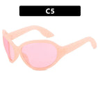 Large Rim Exaggerated Internet-famous Sunglasses - Viexta