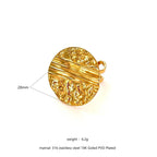 RETRO Geometric Irregular Opening Women's Ring - Viexta