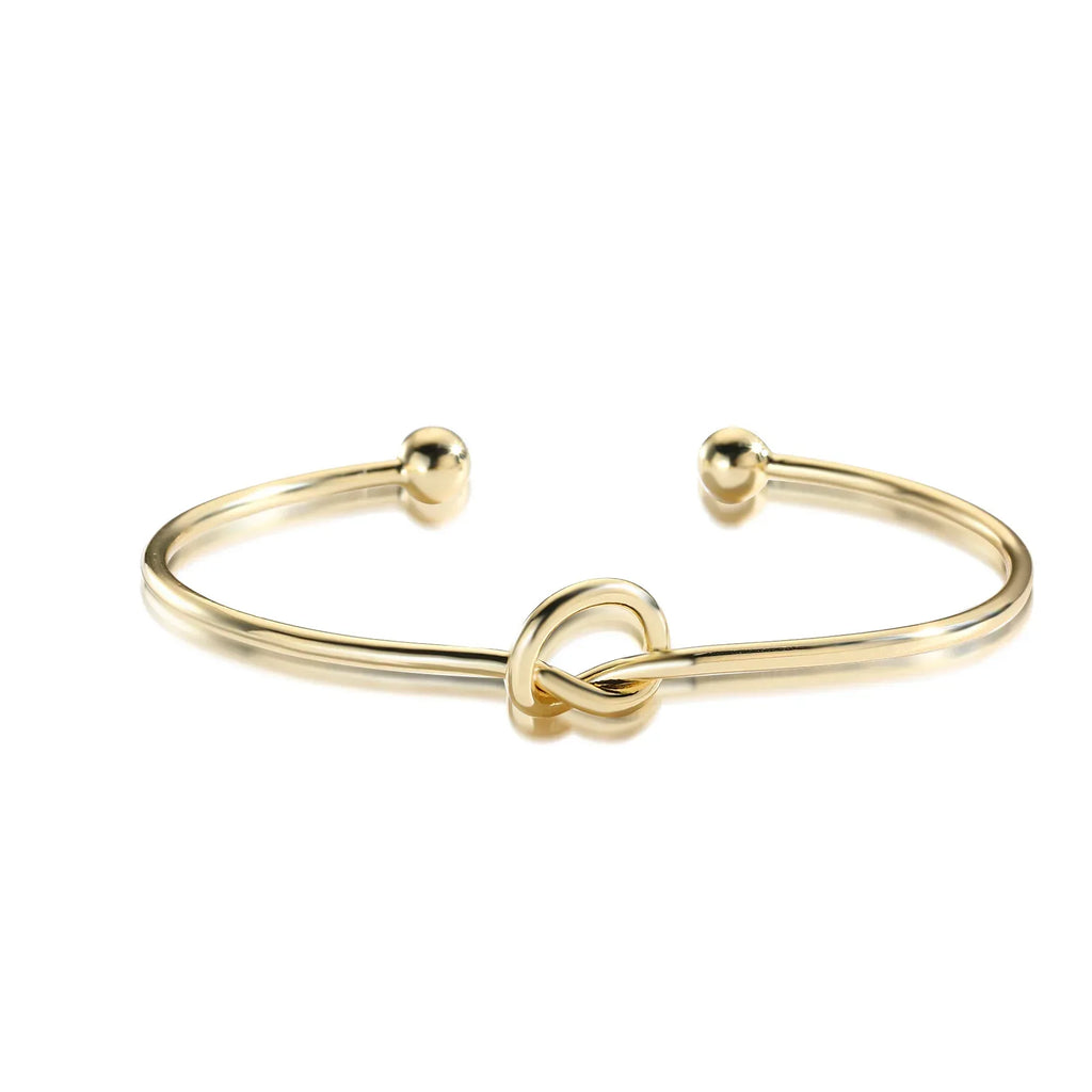 Stainless Steel Women's Open Bracelet - Viexta