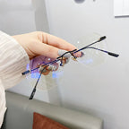 frameless-spectacle-frame-gold - Viexta