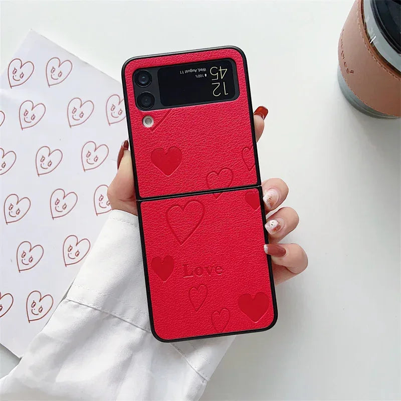 galaxy-z-flip3-love-phone-case-ultra-thin-anti-drop - Viexta