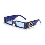 Diamond-studded Snake Sunglasses For Men And Women - Viexta
