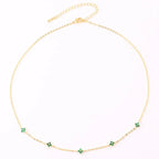 blue-flower-necklace - Viexta