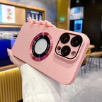 Lens Protector Integrated Magnetic Matte iPhone Cover - Viexta