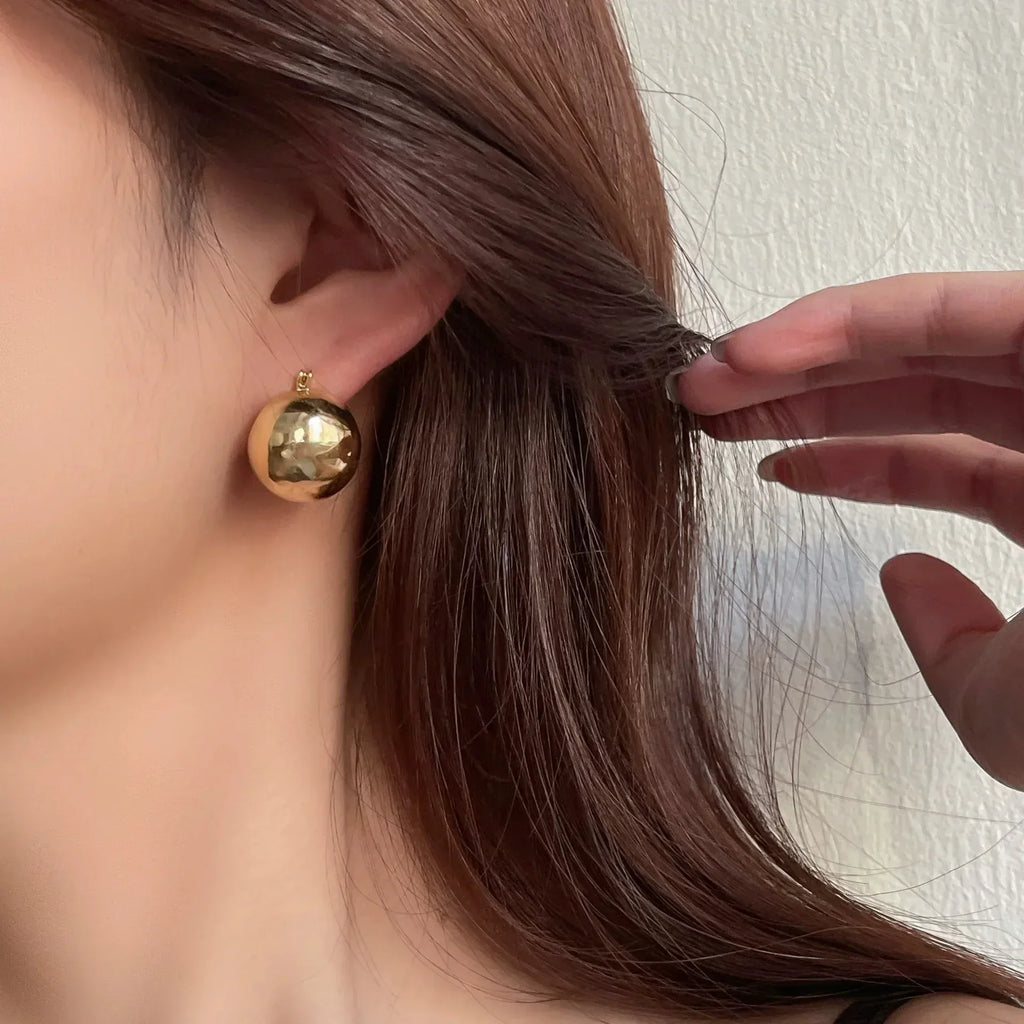 18k-retro-hong-kong-elegant-ear-studs - Viexta