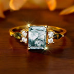 Geometric Edge Horse-eye Aquascaping Ring - Viexta