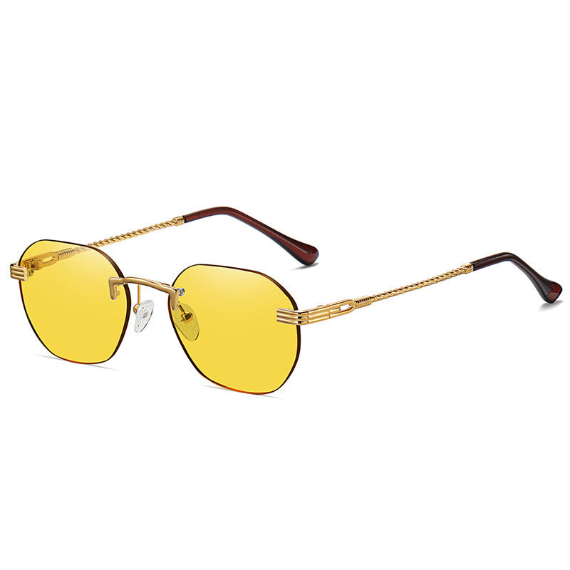 Metal Frameless Sunglasses