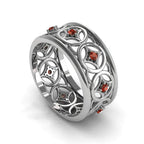 Luxury Domineering Diamond Micro Inlaid Zircon Ring - Viexta