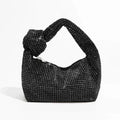 Rhinestone Full Diamond Diamond Knotted Women's Bag - Viexta