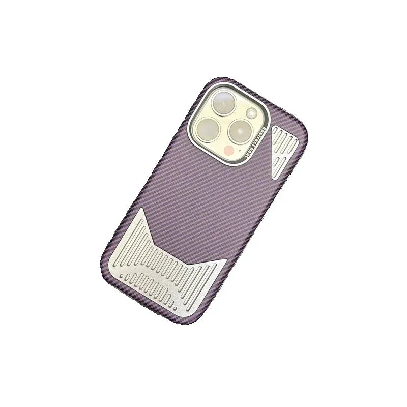 Carbon Fiber Drop-resistant iPhone Cover - Viexta