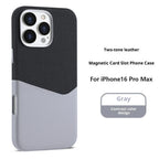 Cloth Pattern Leather Magnetic Suction iPhone case - Viexta