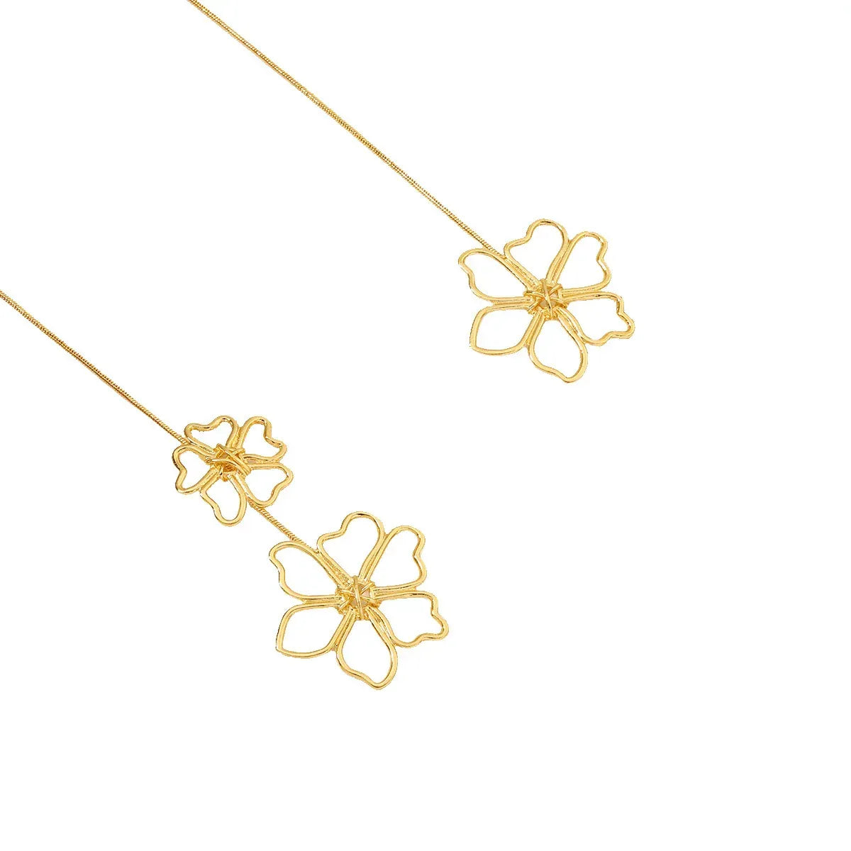 Retro Personalized Flower Necklace - Viexta