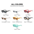 Retro Square Sunglasses - Viexta