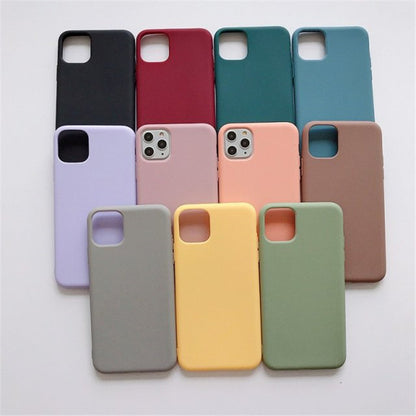 Silicon Frosted IPhone Case