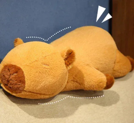 Cute Capybara Embroidered Cushion plush - Viexta