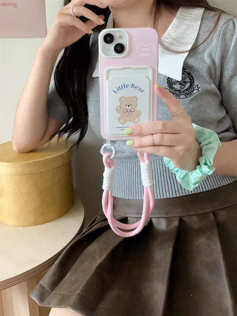 Card Holder Lanyard iPhone Case - Viexta