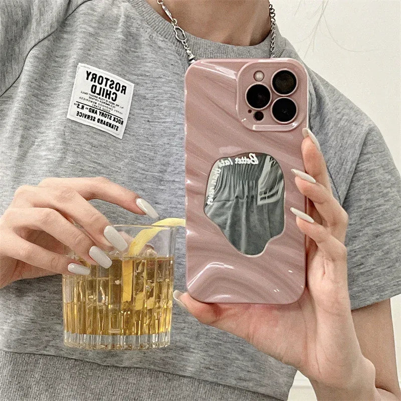 Summer Corrugated Mirror iPhone Case - Viexta