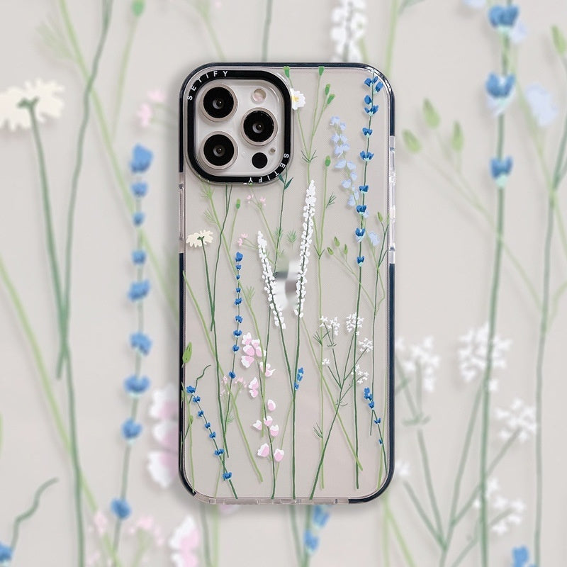 Drop-resistant Timbo Flowers iPhone Case