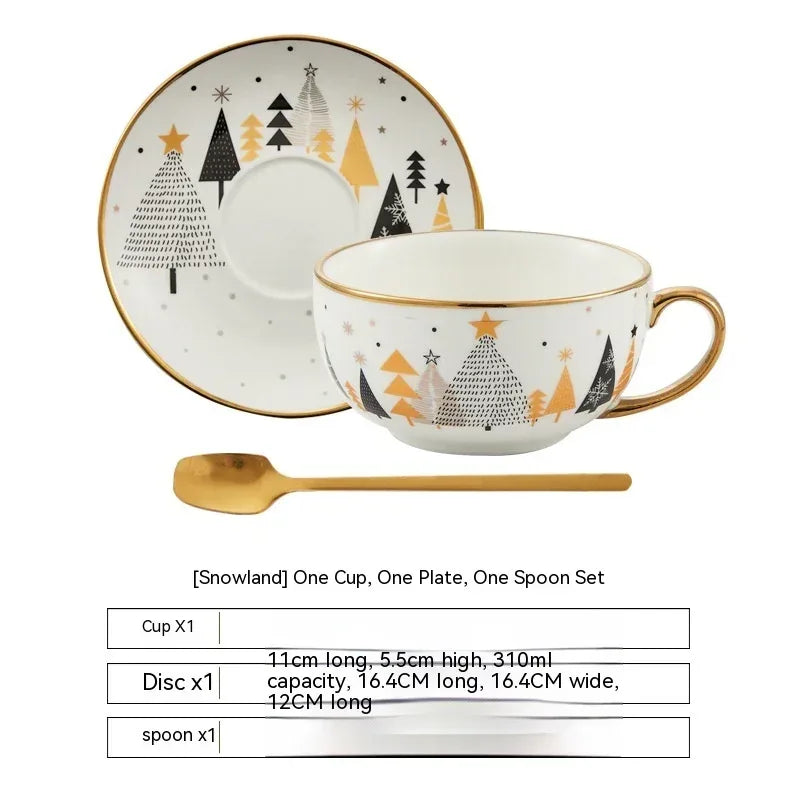 Christmas Ceramic Cup - Viexta