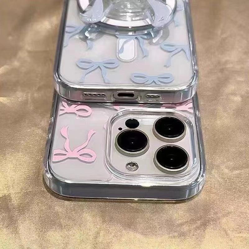 Versatile Bow Print Cartoon iPhone Case - Viexta