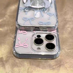 Versatile Bow Print Cartoon iPhone Case - Viexta