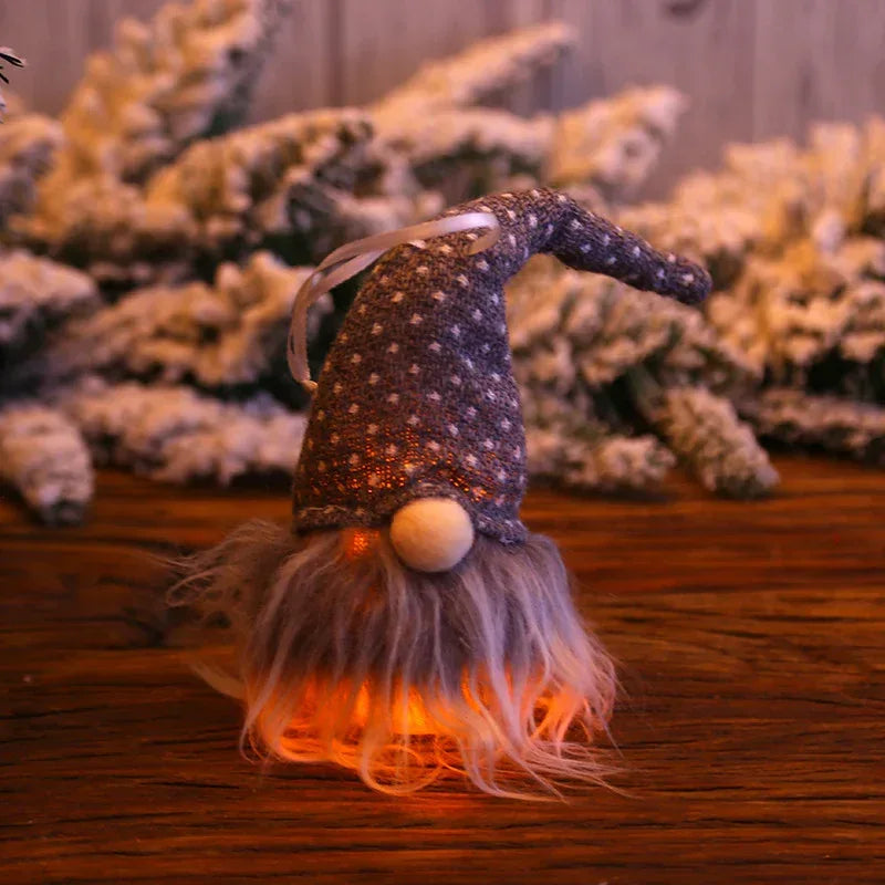 Christmas Forester Gnome LED Doll Light - Viexta