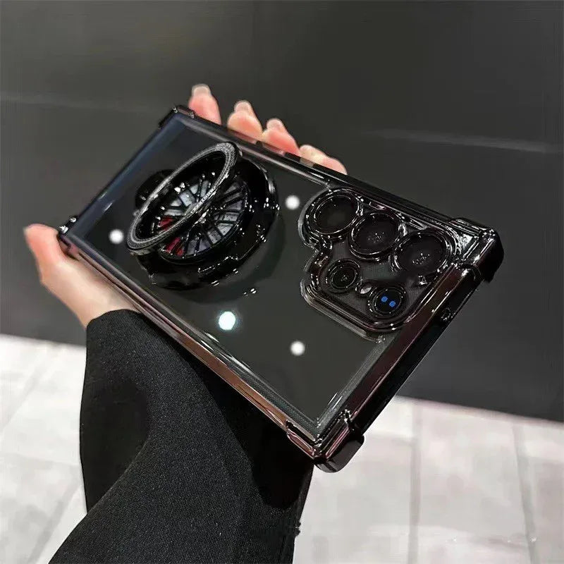 Decompression Gyro Magnetic Samsung S Series Phone Case - Viexta