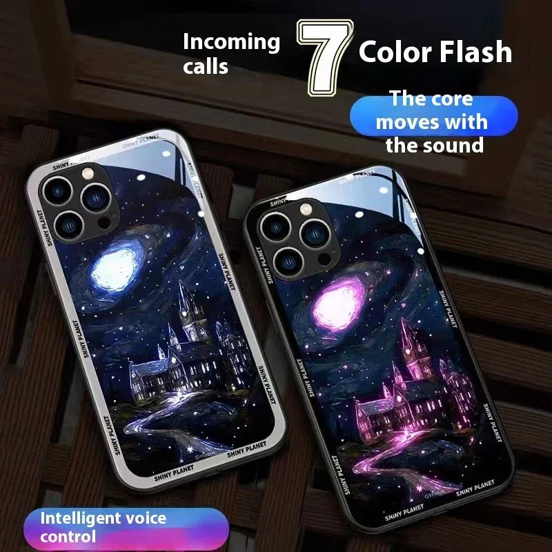 Magic Night Glow iPhone Case - Viexta