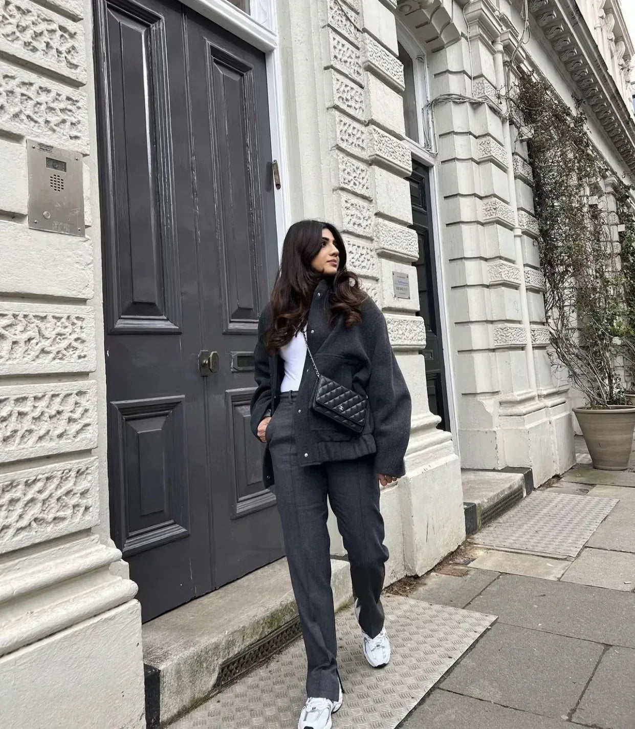 Loose Casual Street Stand Collar Pilot Buckle Jacket - Viexta
