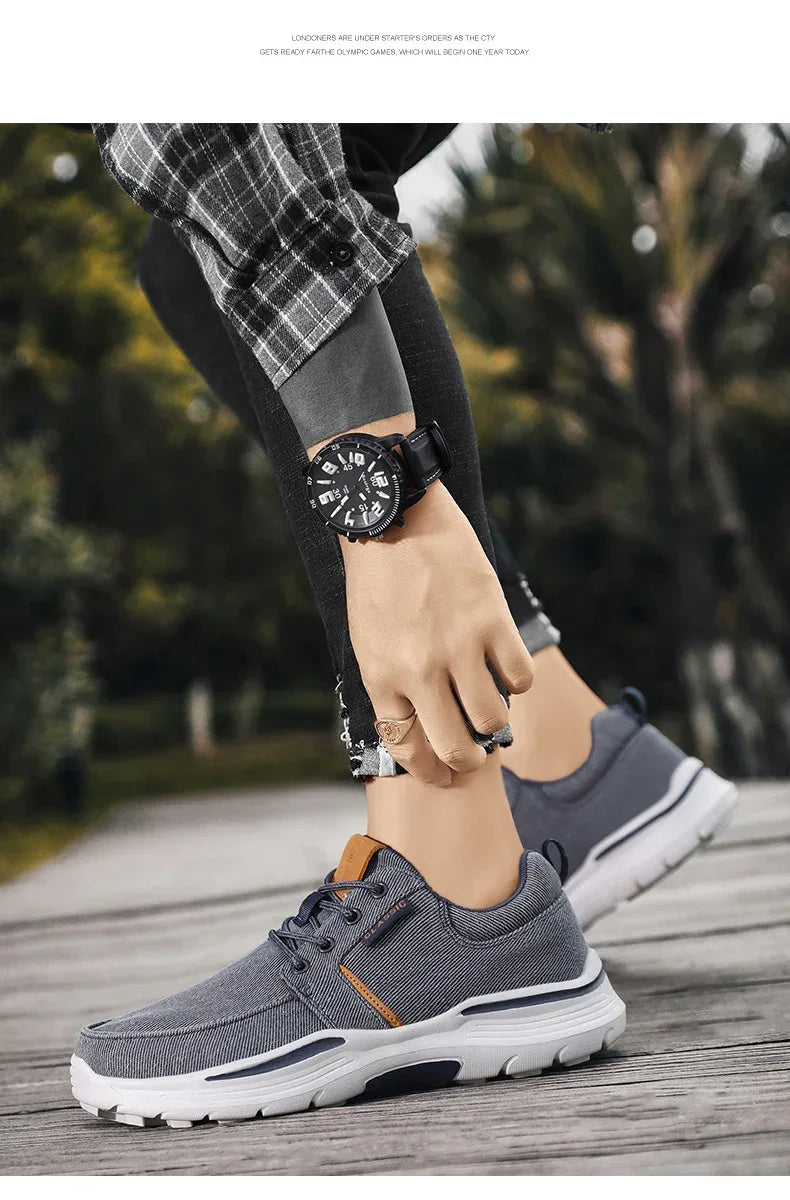 Large Size Canvas Outdoor Sports Shoes - Viexta