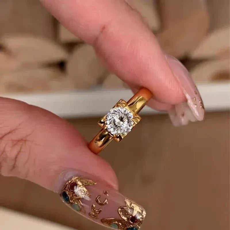 Elegant Square Ring - Viexta