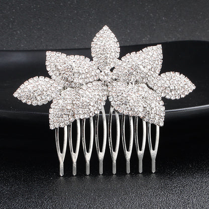 Bridal Hair Comb Rhinestone Korean Headdress Accessories