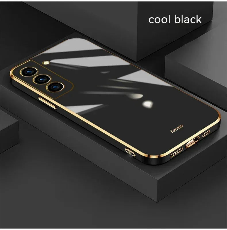 Straight Edge Drop-resistant Samsung S and A series Phone Case - Viexta
