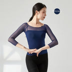 Dress Mesh Top For Women Ballet Practice