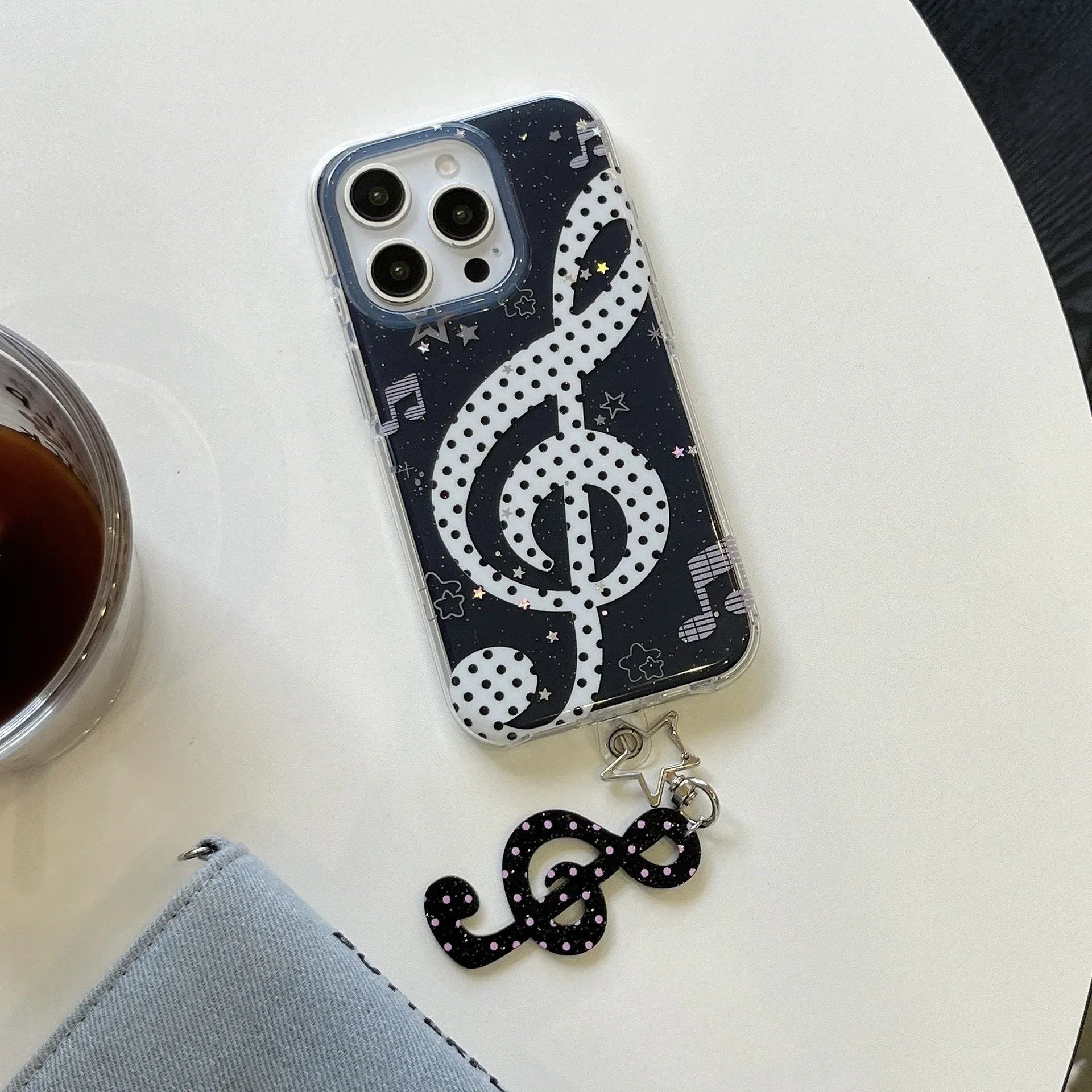 Minimalist Design Musical Notes iPhone Case - Viexta
