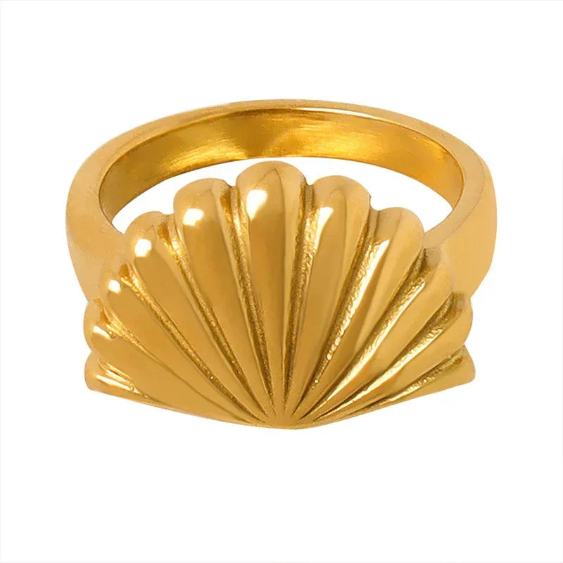 ocean-shell-scallop-ring - Viexta