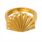ocean-shell-scallop-ring - Viexta