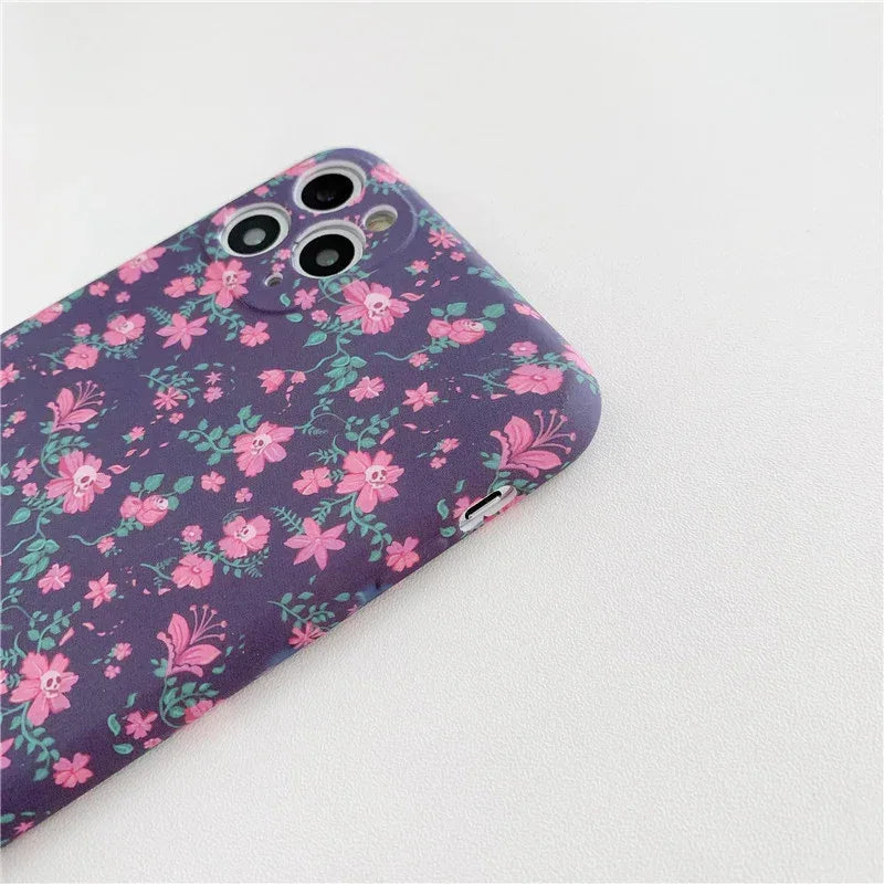 Floral iPhone case - Viexta