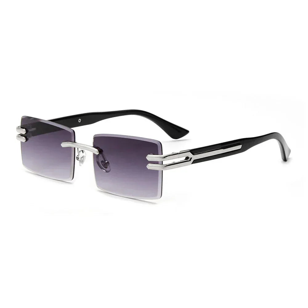 Square Fashion Sunglasses With UV Protection - Viexta